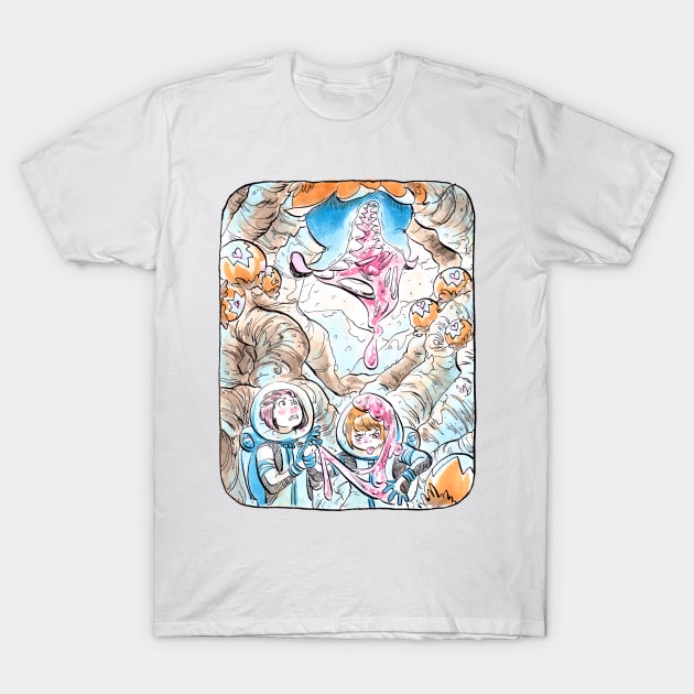 Yendraws Inktober- Drooling T-Shirt by yendraws